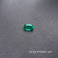 Натуральные зеленые изумруды Стандартные овальные Zambian Emeralds